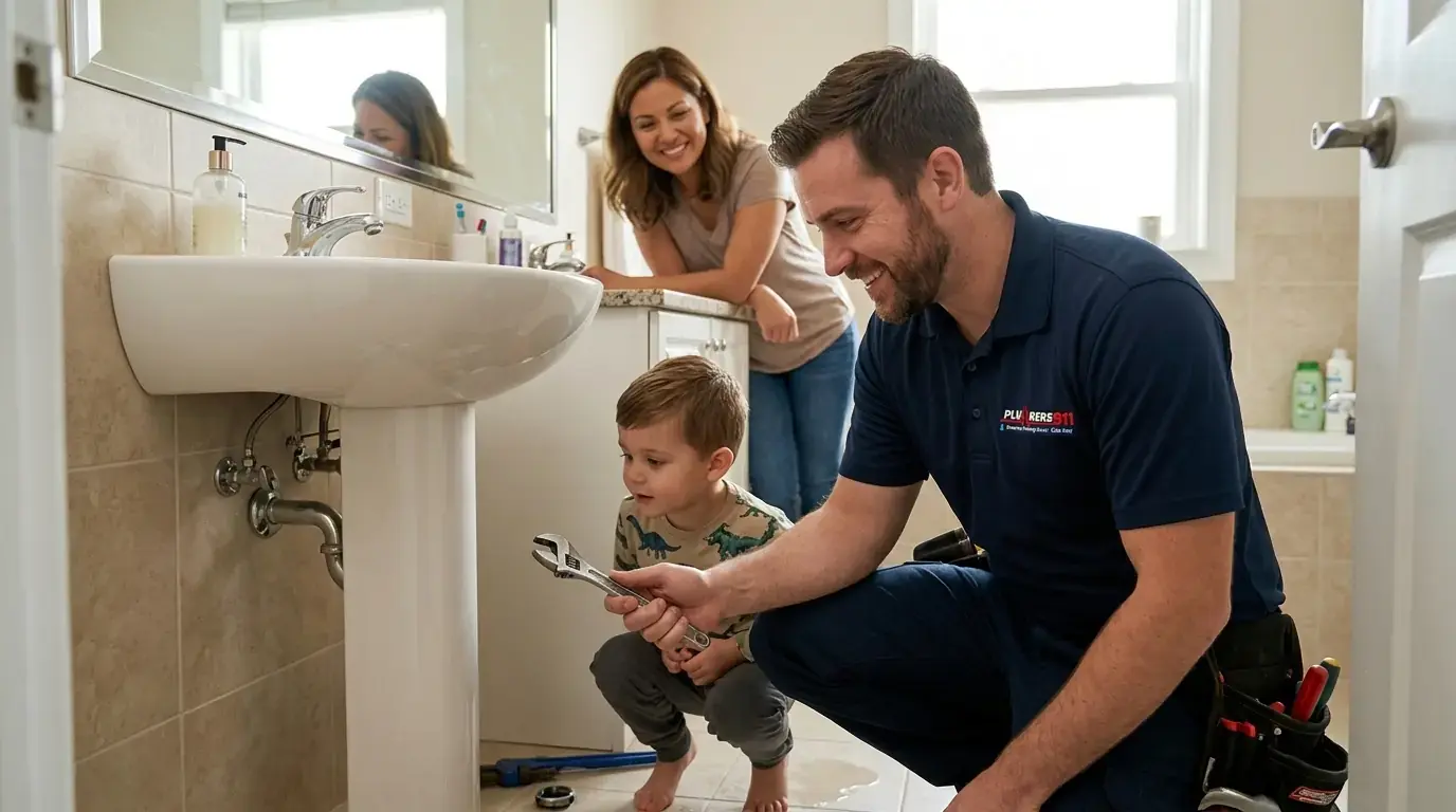Licensed plumber at work in Riverdale, IL